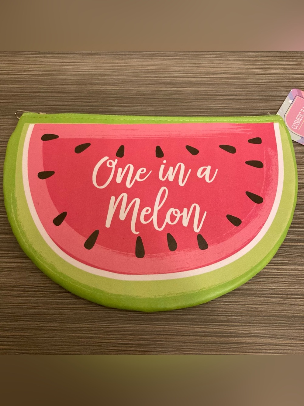 Watermelon 'One in a Melon' Pouch Bag - Pink & Green